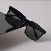 Fashion Sunglasses Women Men Square Mirror Lens Brand Designer Black Sun Glasses Trendy Eyewear Unisex Sexy Classic