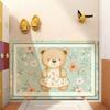 Bedroom Ins Wind Diatom Mud Absorbent Foot Mat Quick Dry Non-slip Mat Toilet Toilet Door Mat Cartoon Carpet