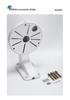 ZSX-1258A Aluminum Universal Dome Mount for Hikvision/Dahua - Outdoor Waterproof Conch Design