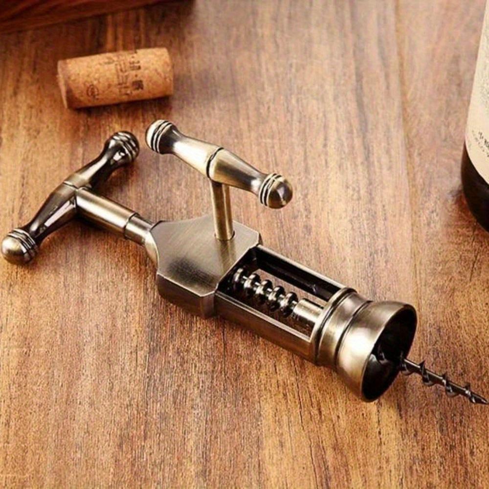 Vintage sinklegering Vinåpner Flaske Korketrekker Metallåpner Leverage Design Korketrekker for Vin Kjøkken Bar Verktøy Korkfjerner