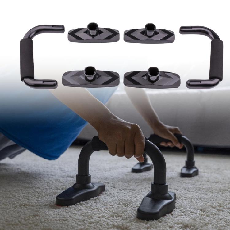 H Frame Push Up Stands For Homes Gym Ergonomic Durability Nonslip Base For Chest Arm Core Strength Training