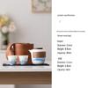 Shangqi Qianli Jiangshan White Porcelain Travel Tea Set