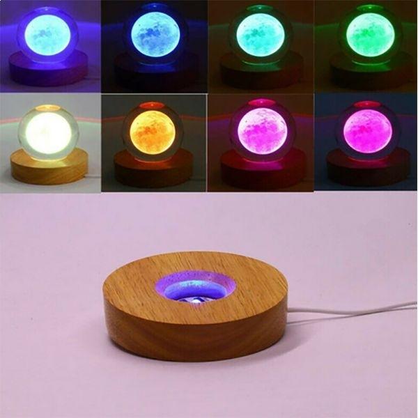 Multi Color Bright Led Light Base With Remote Control