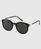Tuditeo Yok Daily Round Uv-Blocking Nylon Lens Sunglasses C1 Black