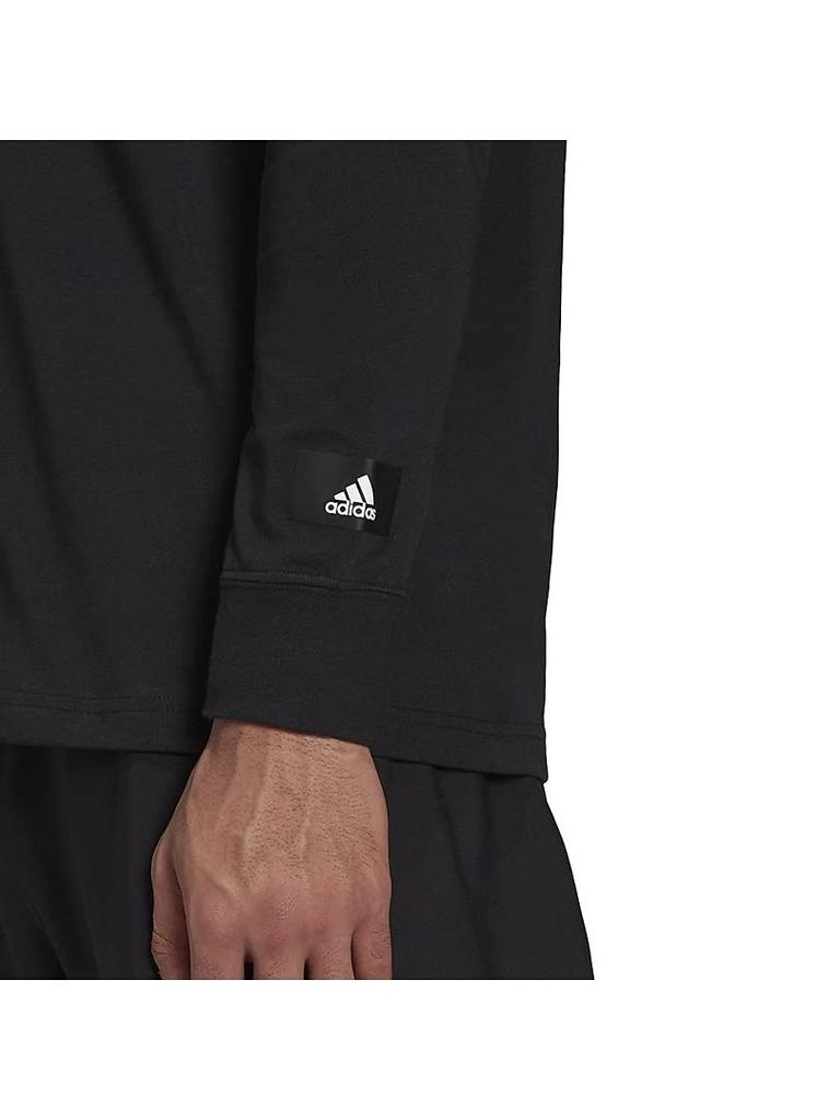 Adidas Long Sleeve Graphic Black Size L Men's T-Shirt JES37, (GU3635),