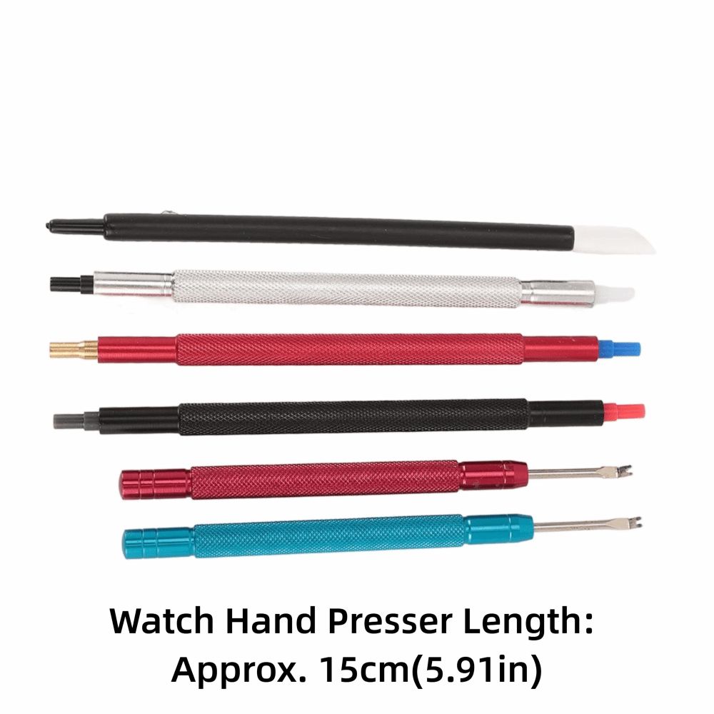 Alloy Steel Watch Hand Setting Tool Extraction Tools Pointer Adjustment Watch Hand Pusher Set Dial Cleaner Pen