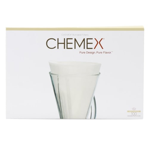 CHEMEX FP-2 Filters, 3-Cup Capacity, 100 Filters per Pack
