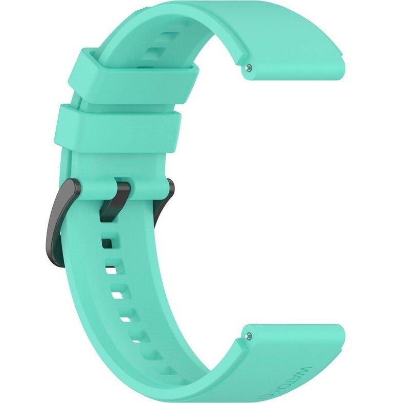 22mm Universal Silicone Strap, Turquoise