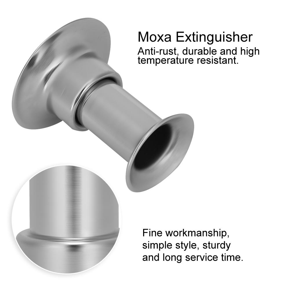 Edelstahl Moxibustion Löschroller Rollhalter Moxastab Löscher
