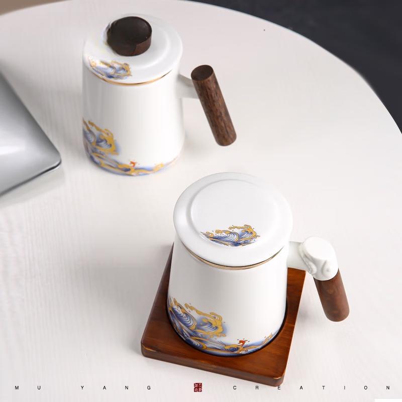Chaxun Tea Infuser Ceramic Mug
