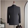 Luxury Men's Custom Suit Set - Tencel Cotton Wool Blend, Fine Twill Fabric, Business Formal Wear.