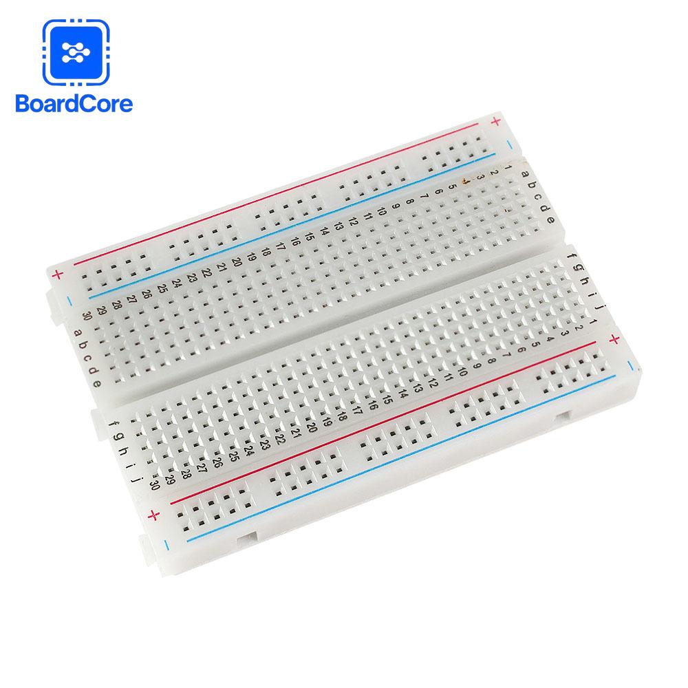 1-10PCS Breadboard 400 830 Point Solderless PCB Bread Board MB-102 MB102 Universal Test Protoboard DIY Kit