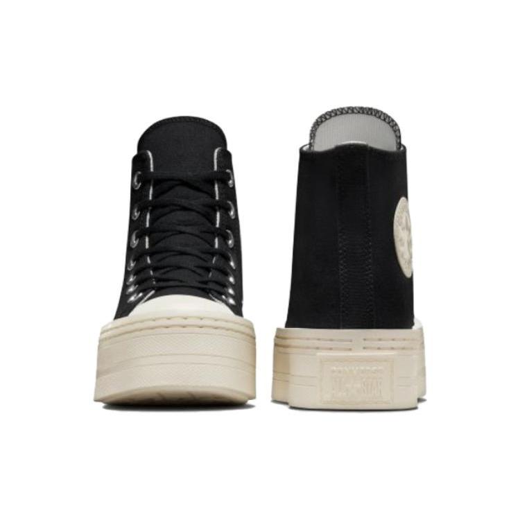 New Converse Chuck Taylor All Star Modern Lift Platform Canvas 'Black Egret' Women's A06141C