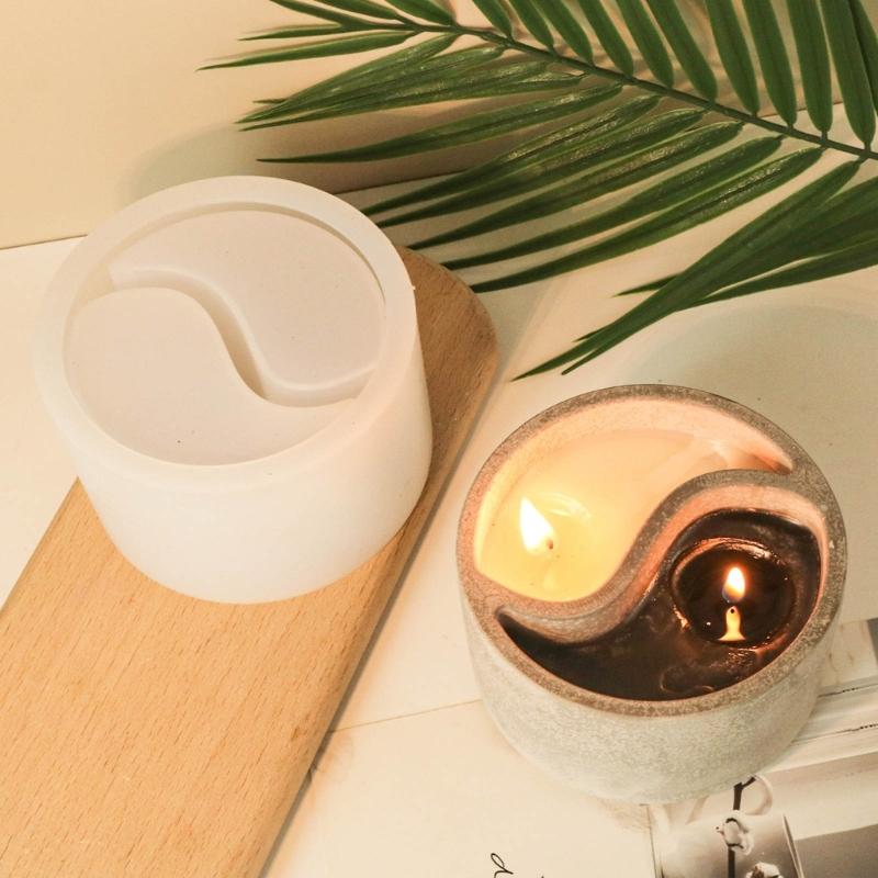 Candle Mold, Non Stick Easy To Demold for DIY Candle Plaster Resin Craft Home Decor, Epoxy Resin Casting