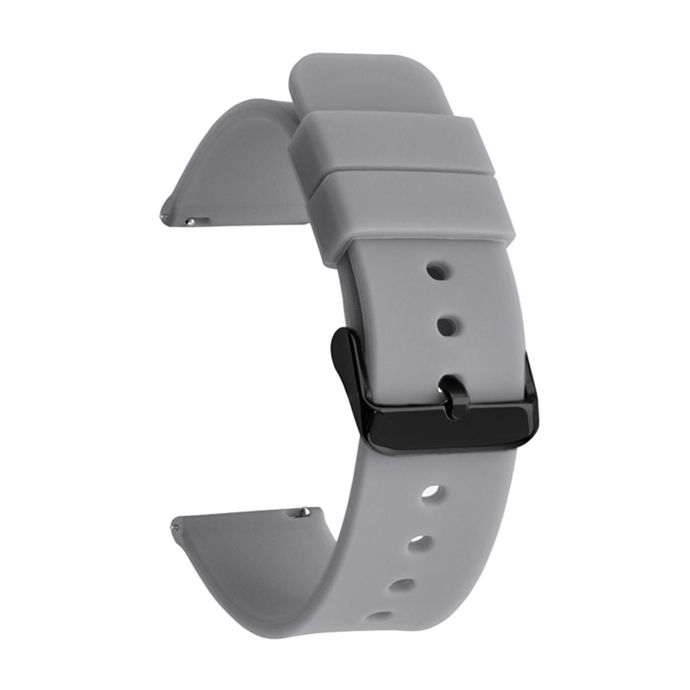 Samsung Huawei Silicone Waterproof Smartwatch Strap with Quick Release (14-24mm)