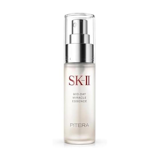 SK-II Official Store | Lotion | Mid-Day Miracle Essence 50mL | Pore Care Moisturizing Dry Aging Care | Pitera Spray Mist Lotion | Beauty Cosmetics