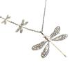 Artistic Dragonfly Pendant Necklace Elegant Collarbone Chain Dragonfly Neck Jewelry Suitable for Fashion Enthusiasts