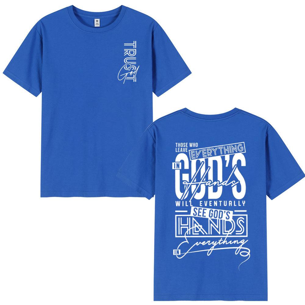 Christian Jesus Faith TShirt Streetwear Fashion ONeck Short Sleeve TShirts Unisex Unisex Summer Casual Loose 100Cotton T Shirts