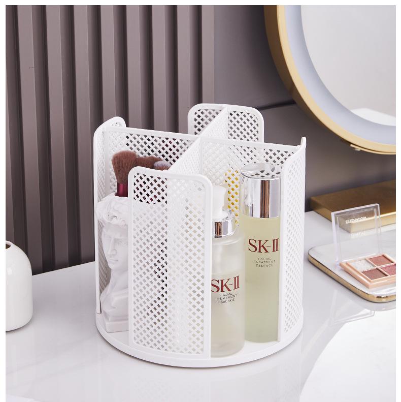 Rotating Multifunctional Kitchen and Cosmetic Organizer Rack