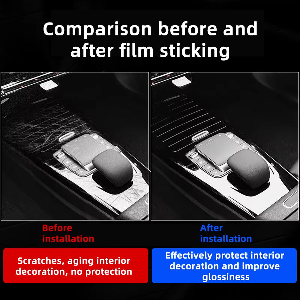 TPU Interior Protector for Jetour Traveller T2 2023-2024 Anti-Scratch Film
