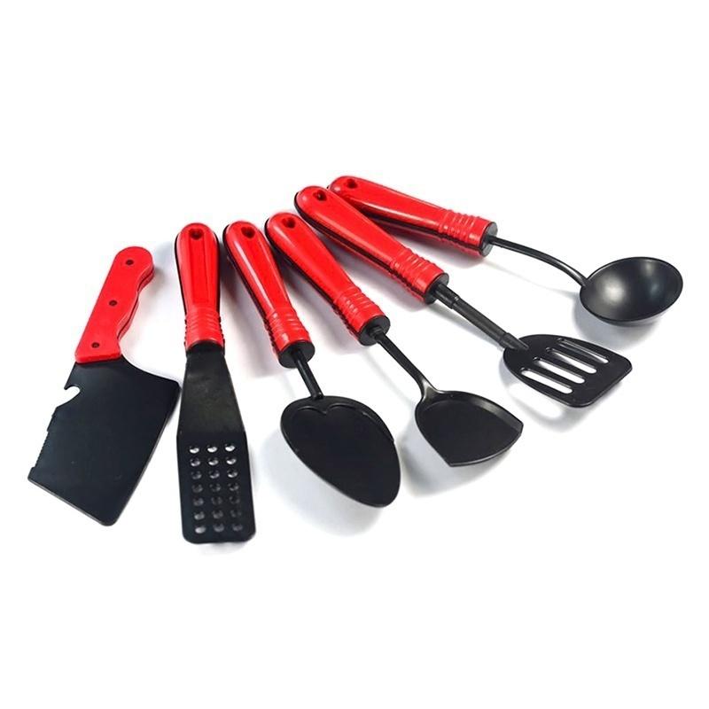 11PCS/Set Baby Kid Play Kitchen Utensils House Toy Cooking Pots Pans Food Dishes Cookware