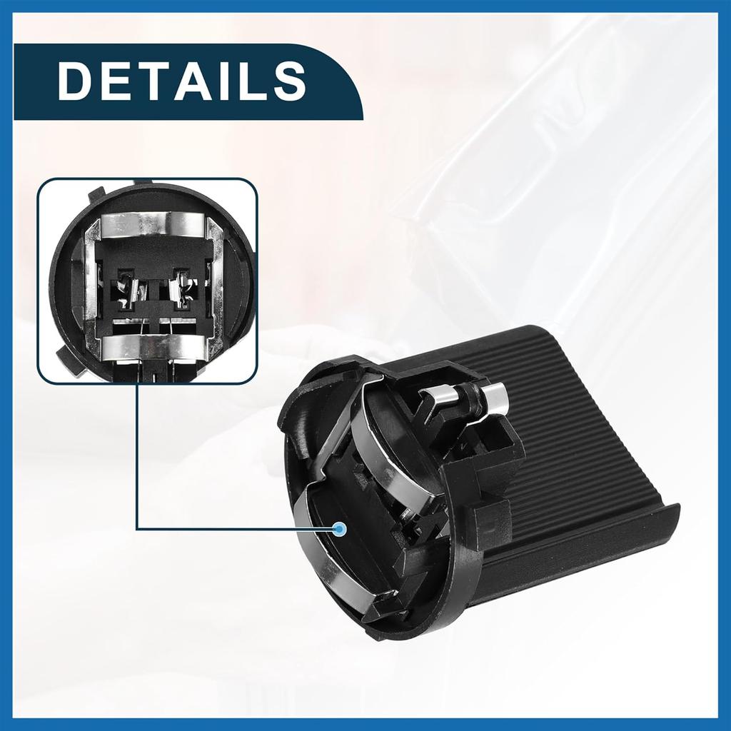 H7 Bulb Socket for VW Golf Stable No.A9068260282/5K0941109C | Bulb Adapter 4 Pcs Item Replacement