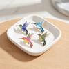 Animal Hummingbird Enamel Brooch Vintage Bird Metal Pin Personality Bird Badge Pin  Gifts