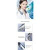 Portable Neck Fan, Upgraded 100 Speeds Personal Bladeless Fan Wearable with Neck Brace, 4000mAh Rechargeable Battery Operated,