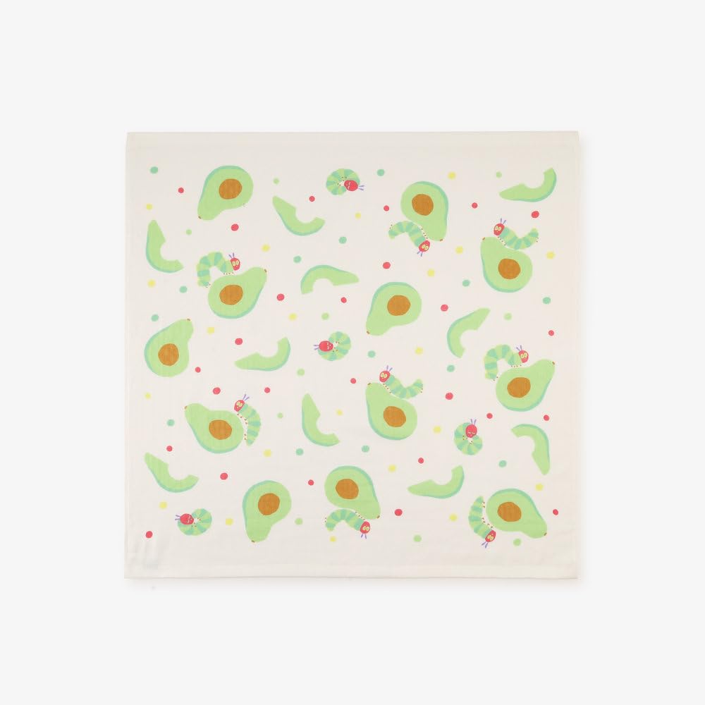 Tea AfternoonTea LIVING Towel blanket HC11 swaddle Very Hungry Caterpillar Multi [Afternoon Living] blanket/gauze 2-piece set/The