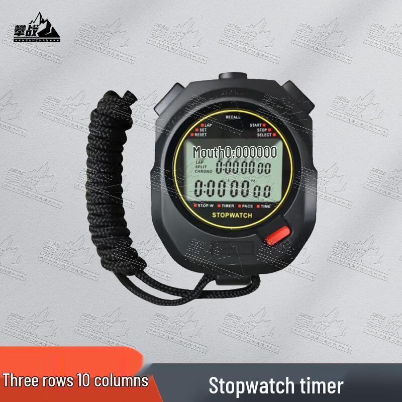 Professional Multi-Lap Sports Stopwatch Timer