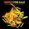 100PCS Lightweight Fishing Float Indicator Silicone Float Indicator  Tackle Accessory