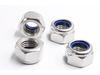 Anti-Loosening Hex Nylon Lock Nut 304/316 Stainless Steel M2-M8