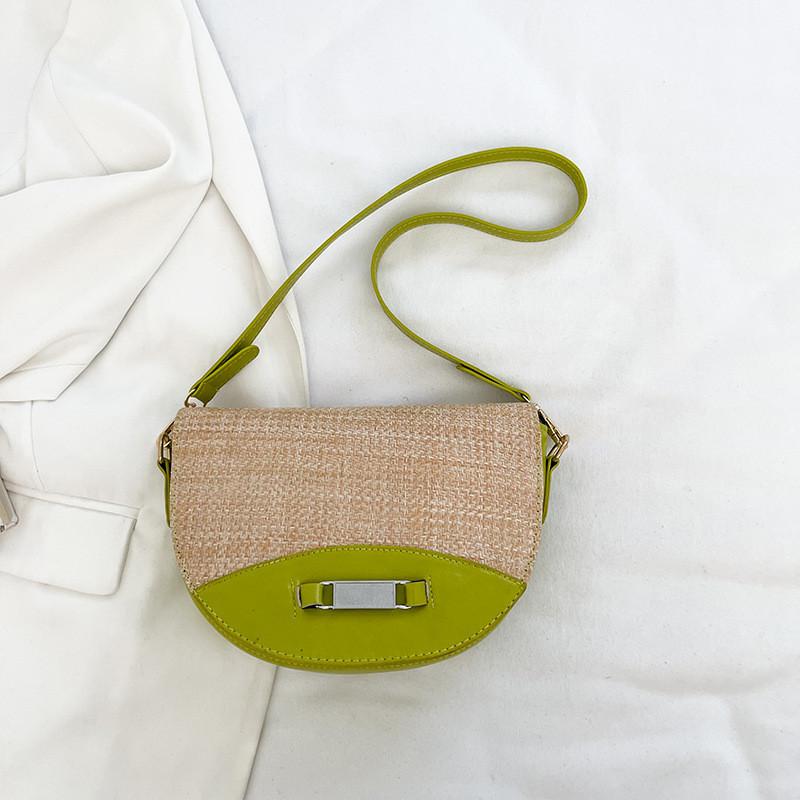 Vintage-inspired Medium Saddle Bag For Women Chic Spring 2024 Large Capacity Purse