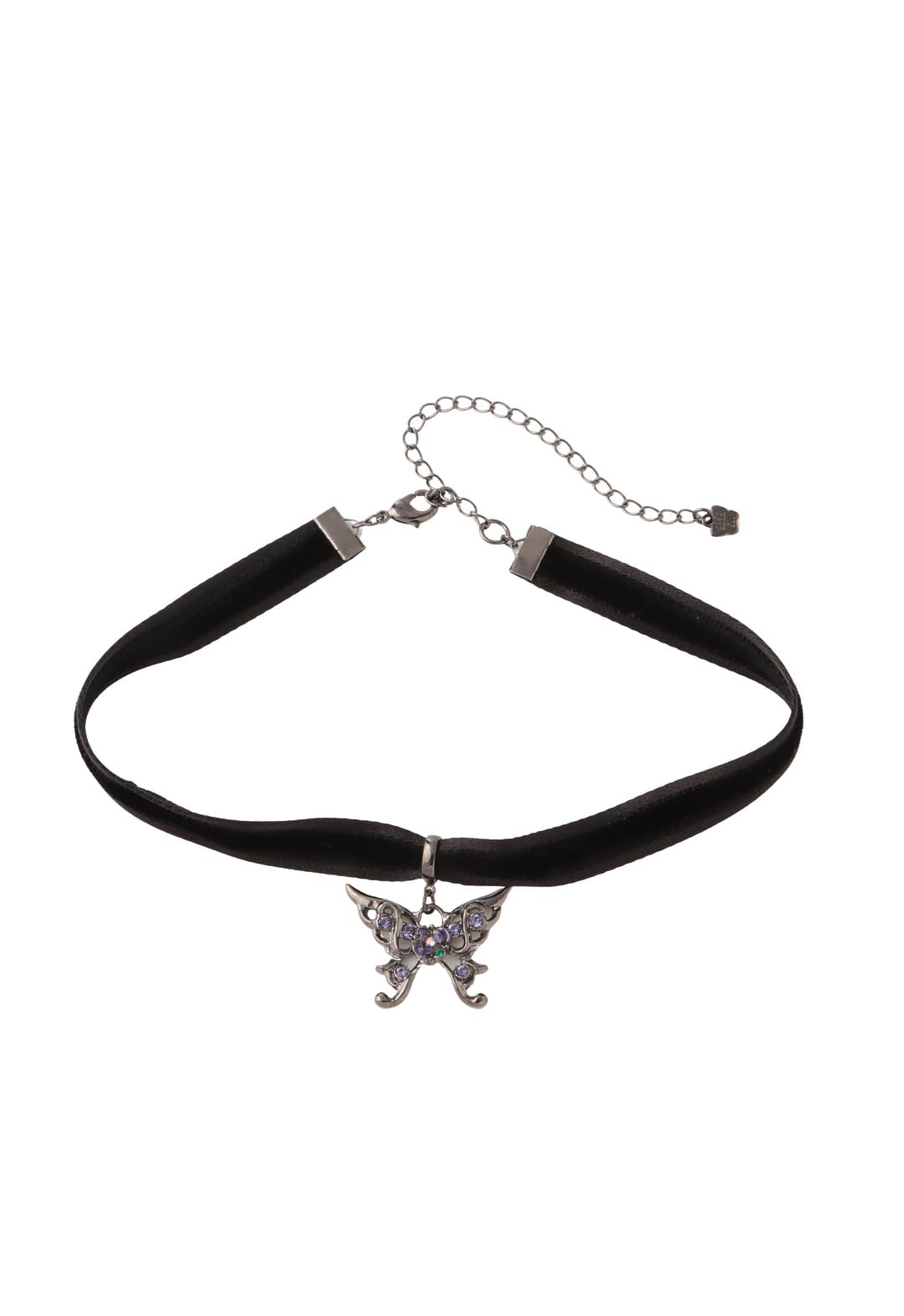 

Anna Sui Butterfly Motif Choker Necklace SAMN199330XV фіолетовий
