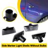 2PCS Only Shells Car Front Side Marker Turn Signal Lights Housing For Opel Astra H MK5 Zafira B MK2 Corsa D MK4 Insignia A MK1