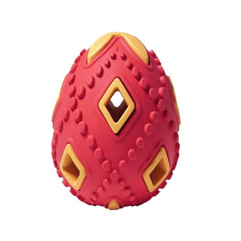 Interactive Pet Teething Dispenser Egg Toy
