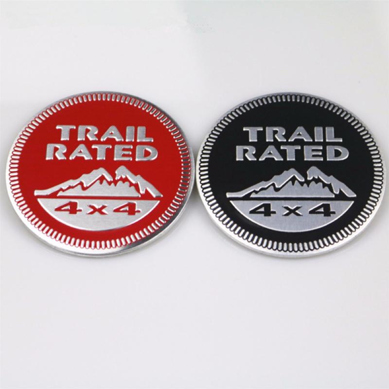 

Car Sticker Trail Rated 4X4 3D Emblem Badge