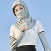 Outdoor cycling play protective mask neck protection sunshade warm dustproof leisure simple versatile mask hat