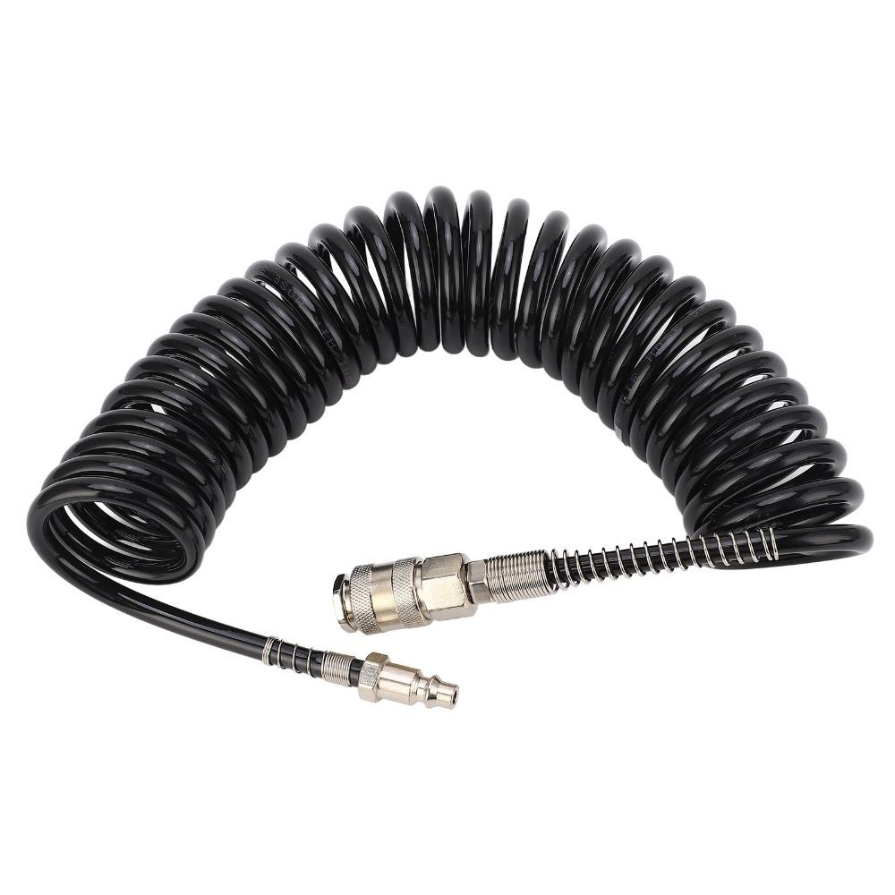 Coiled Coiled Air Hose Multiple Size Flexible Coiled Air Hose  Air Duster Cleaning