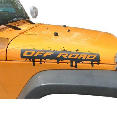 Autoaufkleber wasserdicht Sonnenschutz kratzfest Streifen Offroad Schlamm Grafik Vinyl cooler Auto sind für alle Autos geeignet