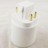 4Pin Light Bulb LED Socket Converter Lamp Adapter Holder Screw Adapter