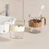 Transparent Mouthwash Cup Home Use Toothbrush Cup Couples' Wash Cup Simple Design Gargle Cup for Students & Everyday Use