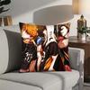 1 Stück Anime Haikyuu Kissenbezug, quadratisches Kissen, Schlafzimmer, Sofa, Freizeitkissen, Komfortkissen, Auto, Wohnzimmer, Heimdekoration