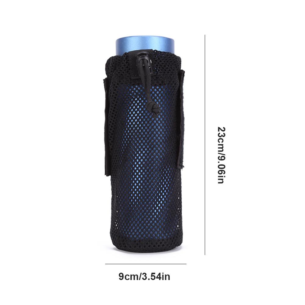 Molle Water Bottle Bag Multi-Purpose Camping Water Bottle Holder Pouch Travel Water Kettle Carrier for Hiking Travelling Camping