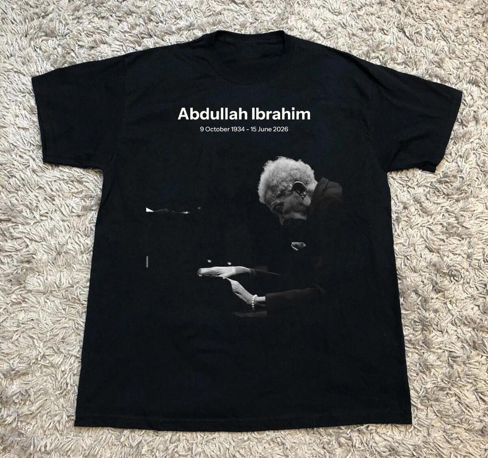 Abdullah Ibrahim Black Cotton Shirt All Size S5xl Unisex Cl826 S