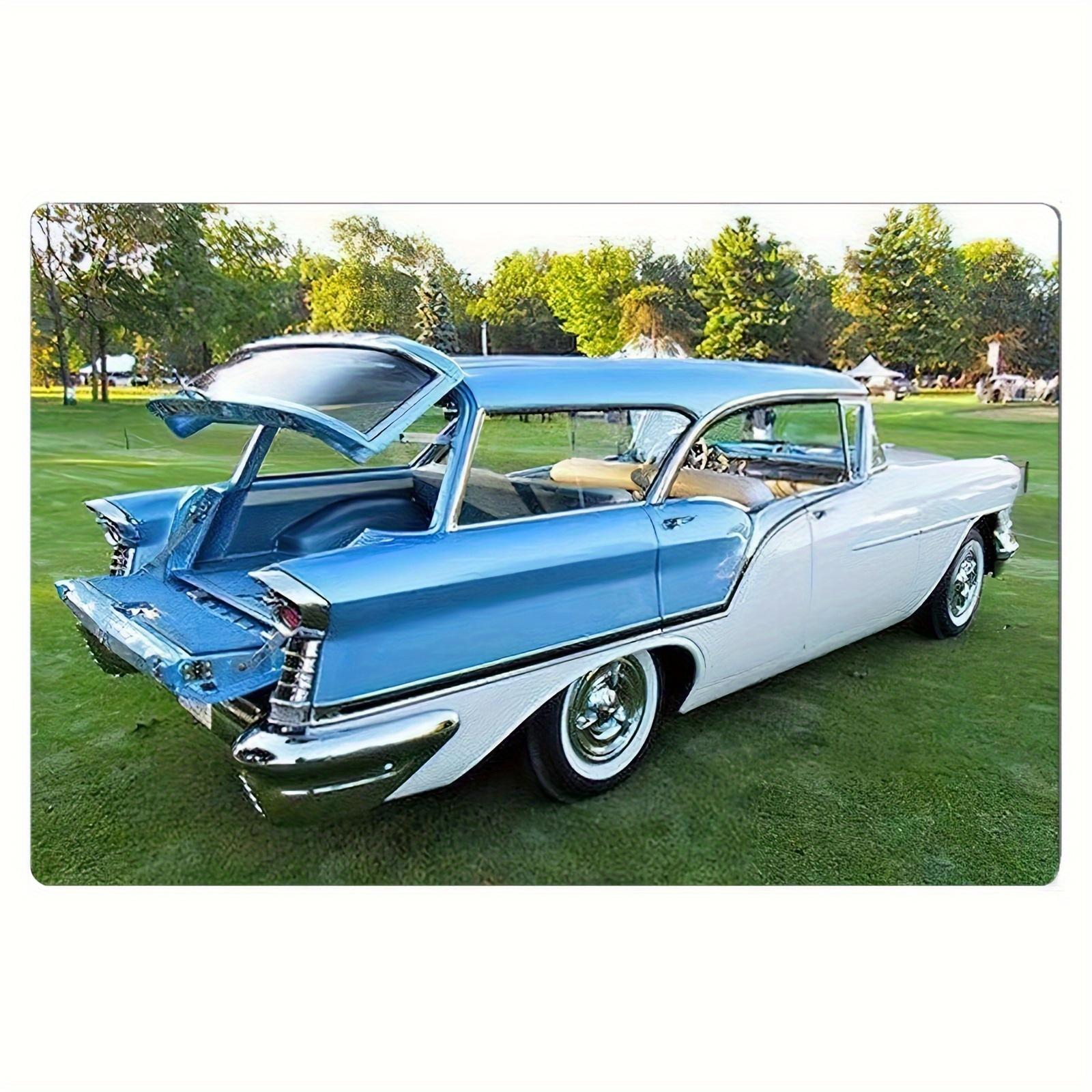 

2D плоская деревянная 30*20 см 1 шт. Картина из железа для старинных автомобилей, высокое разрешение, прочное металлическое искусство, настенный декор, рождественский подарок, набор для рисования художника 30*20cm