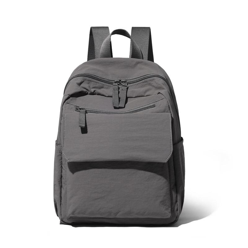 

2025 Trendy Fashion Leisure Double - Shoulder Backpack, Oxford Cloth Computer Bag for Business Trips and Commuting, Travel Bag, 13 inches темно-сірий