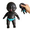 Black Babies Stress Relief Toy Slow Rising Anxiety Relieving Mini Baby Squeeze Toy Soft Stretchy Relaxation Stress Ball Fidget Toy