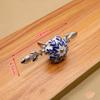 KAK 41mm China Blue and White Porcelain Ceramic Cabinet Handle and Pulls Kitchen Handles Drawer Knobs Furniture Handle and Knobs