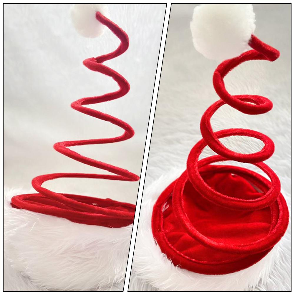 Spring Christmas Hat Funny Santa Hat Christmas Party Prop Costume Accessory Xmas Decoration for Party Favor Photography